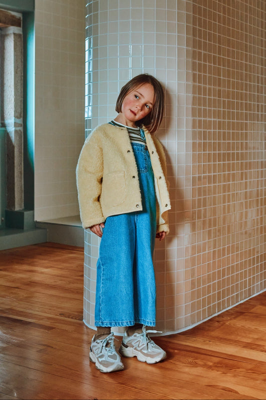 CISTE KIDS DUNGAREES Denim Blue