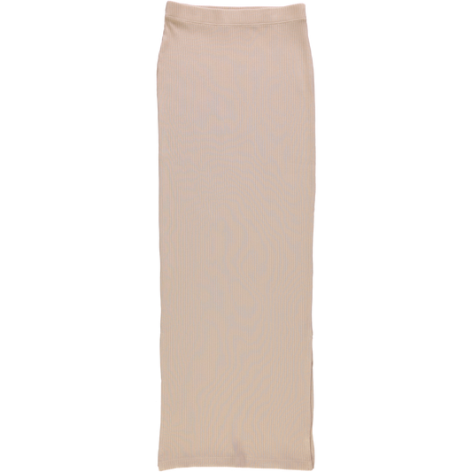 JUPE HYDRANGEE CÔTELÉE Biscotti