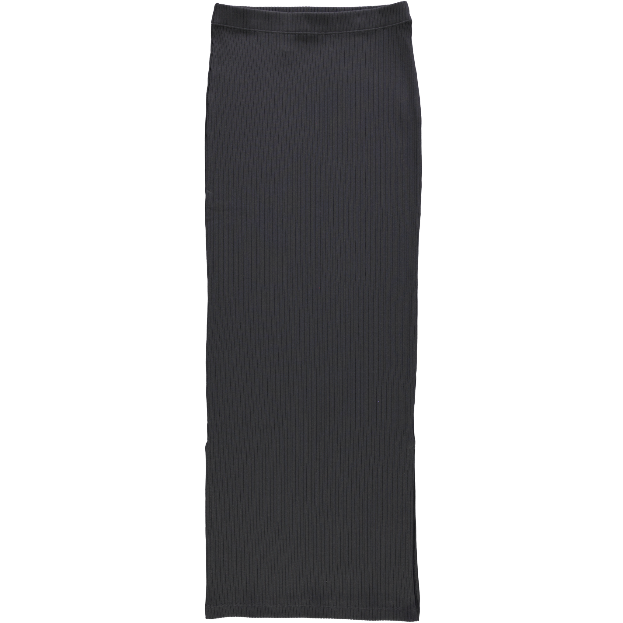 Jupe femme Hydrangée côtelée en coton bio – Pirate black | Poudre Organic 1