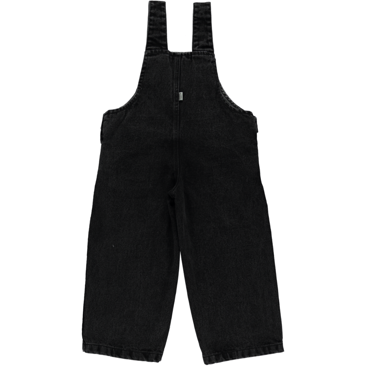 Salopette kids Quetsche en coton bio – Denim noir | Poudre Organic 4