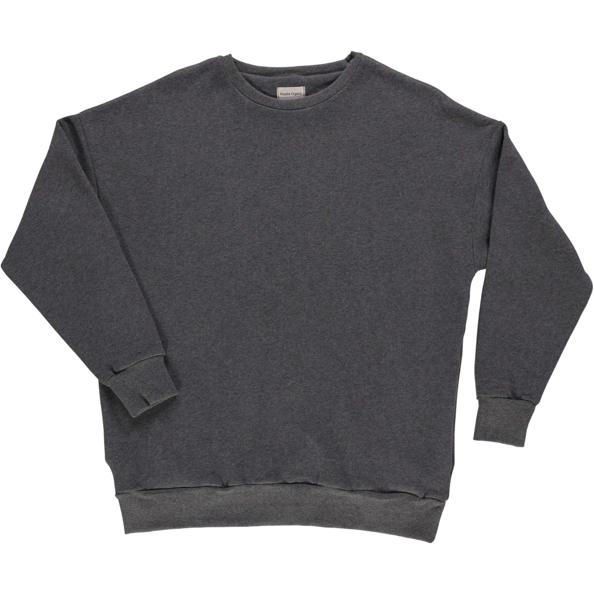 Sweatshirt homme Redondo molleton en coton bio – Anthracite | Poudre Organic 1