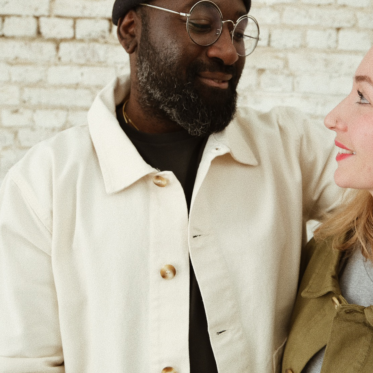 Veste adulte Jaqueta en coton bio – Denim ecru | Poudre Organic 3