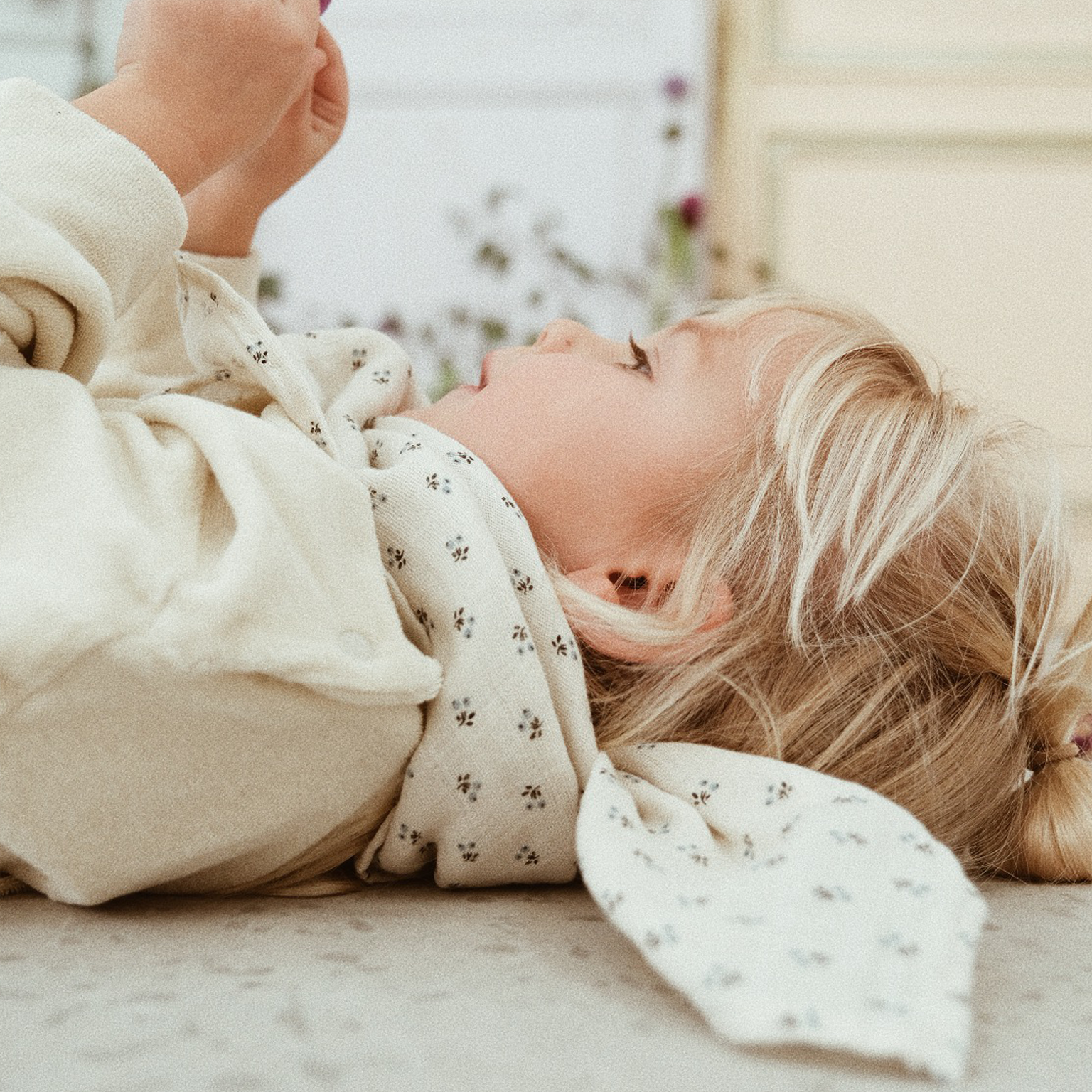 Lange bébé Pavot en gaze coton bio – Hors saison blue surf | Poudre Organic 4