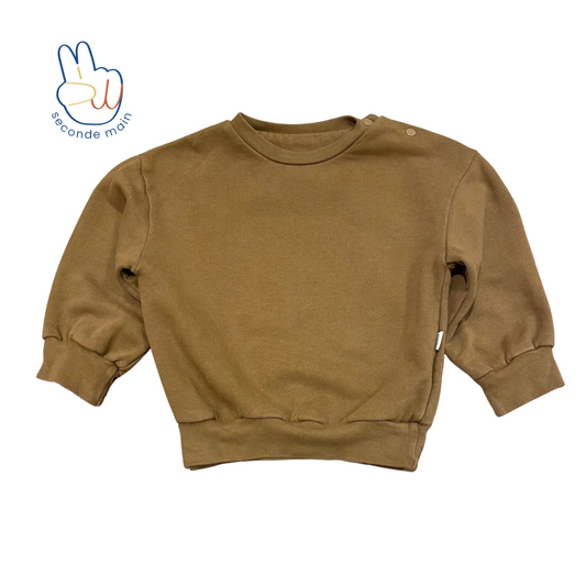 SWEAT CASSANDRE Noisette