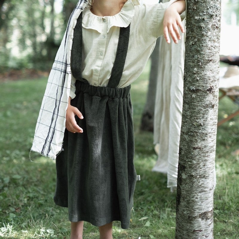 ROBE MUGUET EPONGE [Forest Green] Permanent