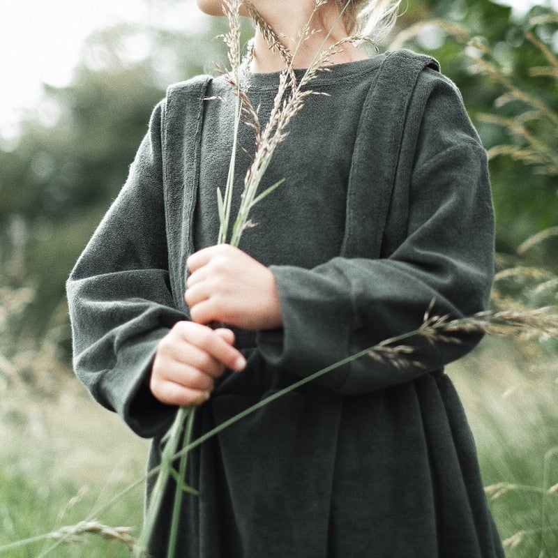 ROBE MUGUET EPONGE [Forest Green] Permanent