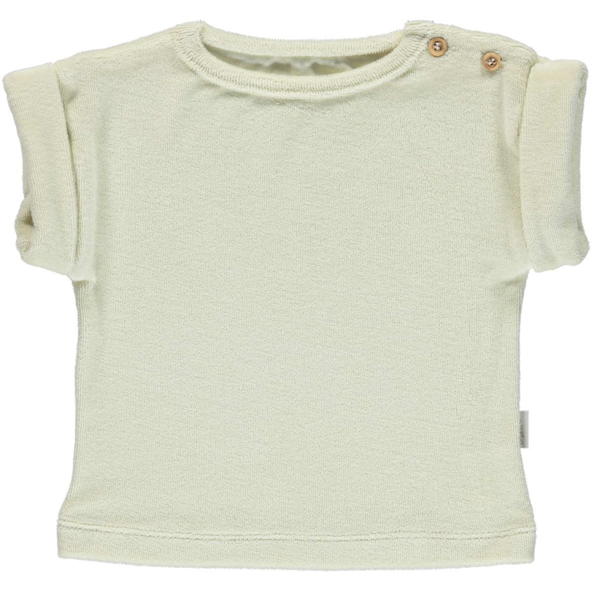 T-SHIRT LAURIER Éponge [Almond Milk] Permanent