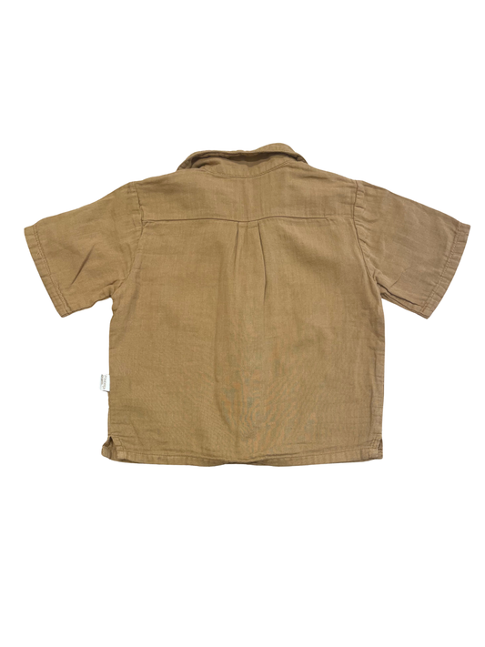 BLOUSE ANCOLIE Caramel