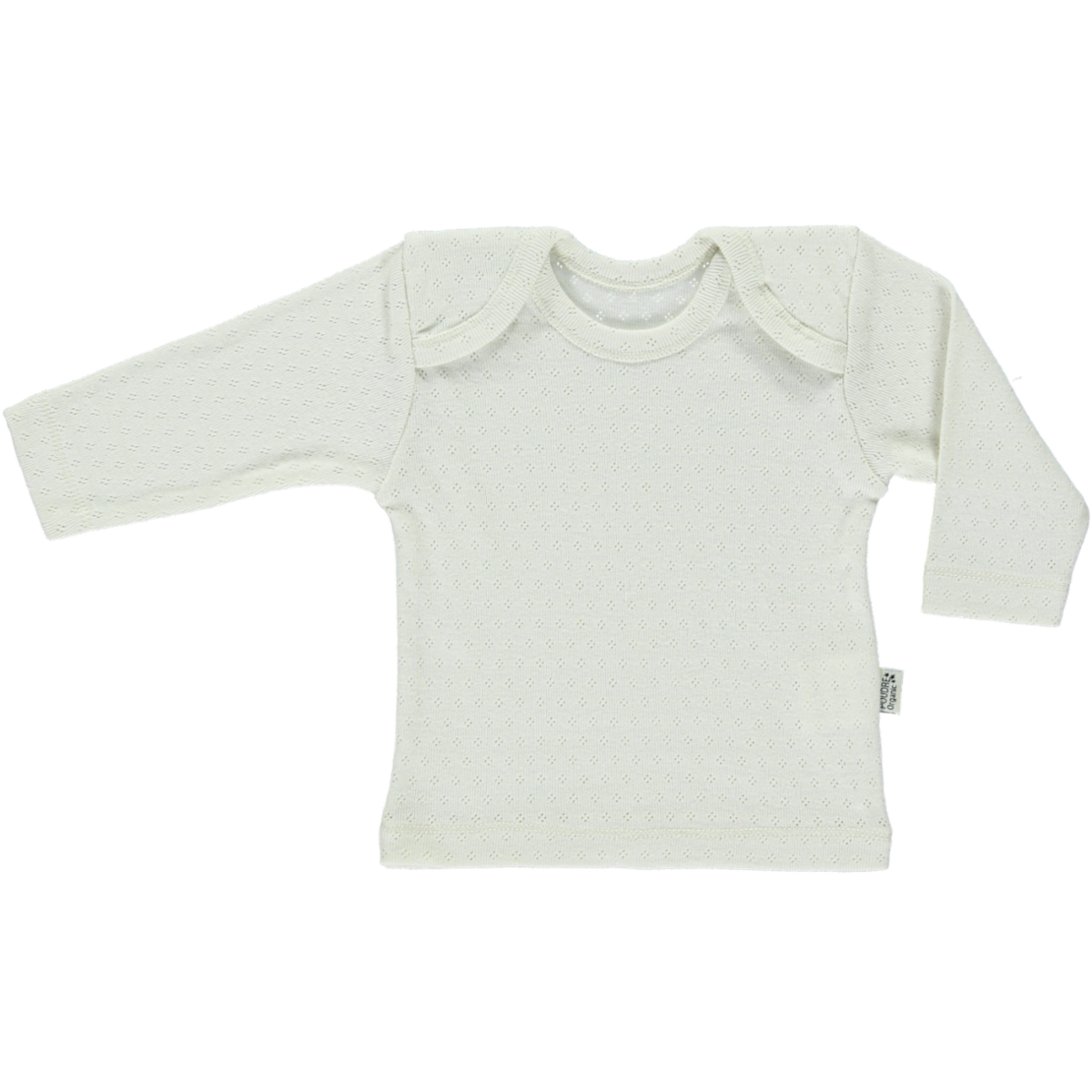 T-SHIRT BEGONIA ajouré [Almond Milk] Permanent
