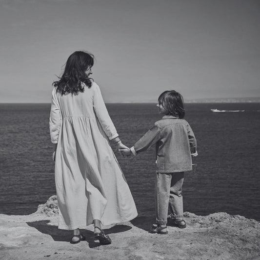 MUSCARI DRESS Bone Brown