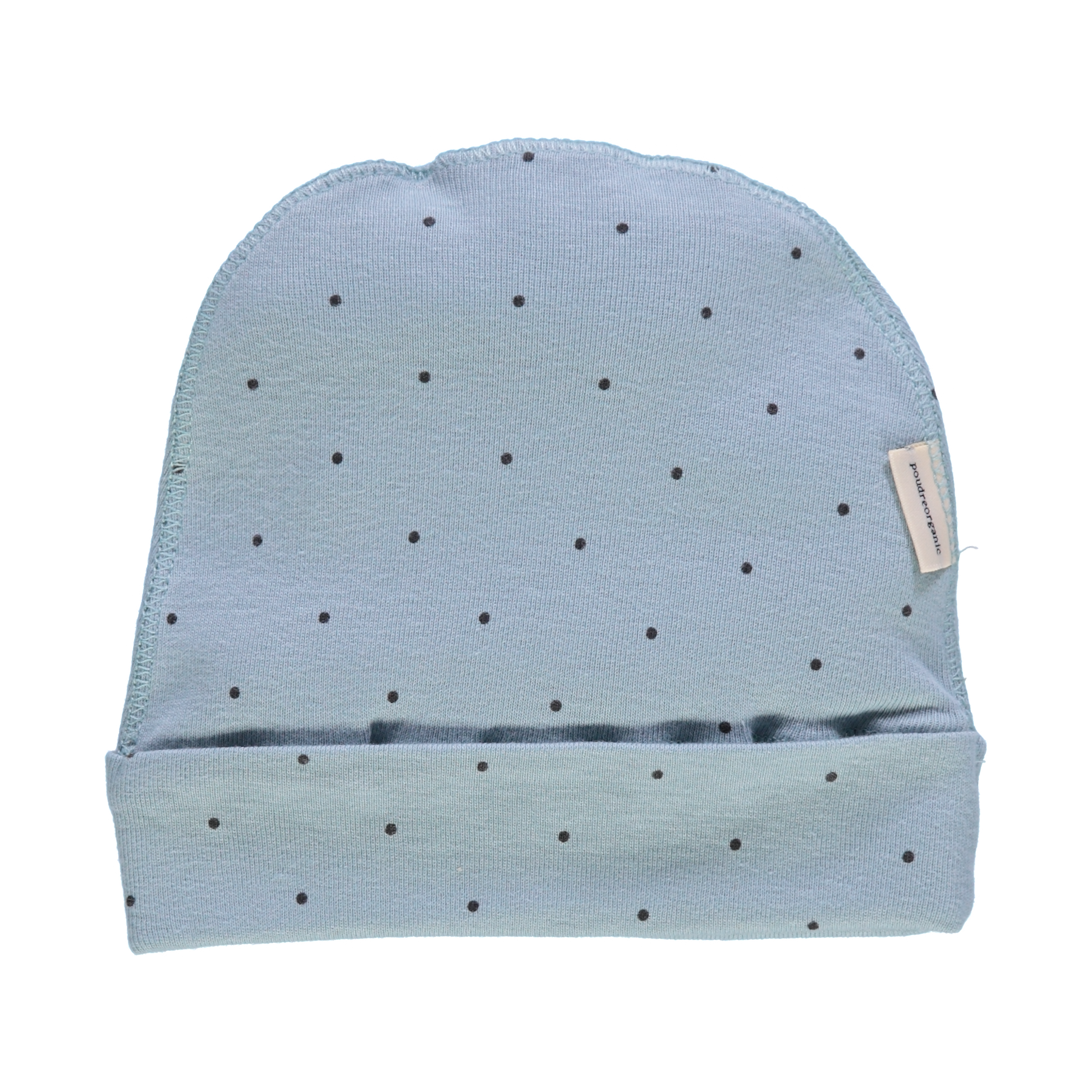 Bonnet bébé Litchi en coton bio – Points arona | Poudre Organic 1