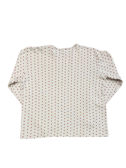 OLIVE T-SHIRT Coeurs lipstick