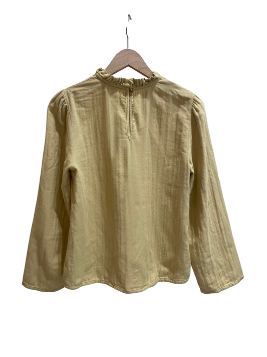 PATCHOULI BLOUSE Pale Khaki
