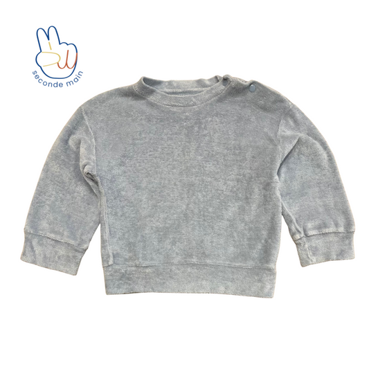SWEAT CASSANDRE ÉPONGE Blue