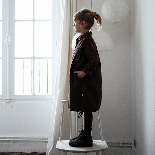Veste longue ananas lin [Carafe] AW20