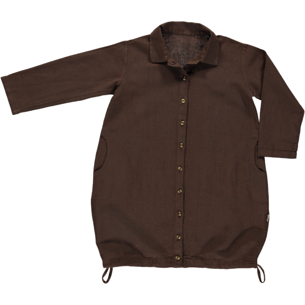 Veste longue ananas lin [Carafe] AW20
