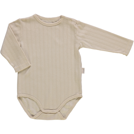 BODY ALOES MANCHES LONGUES POINTELLE Biscotti