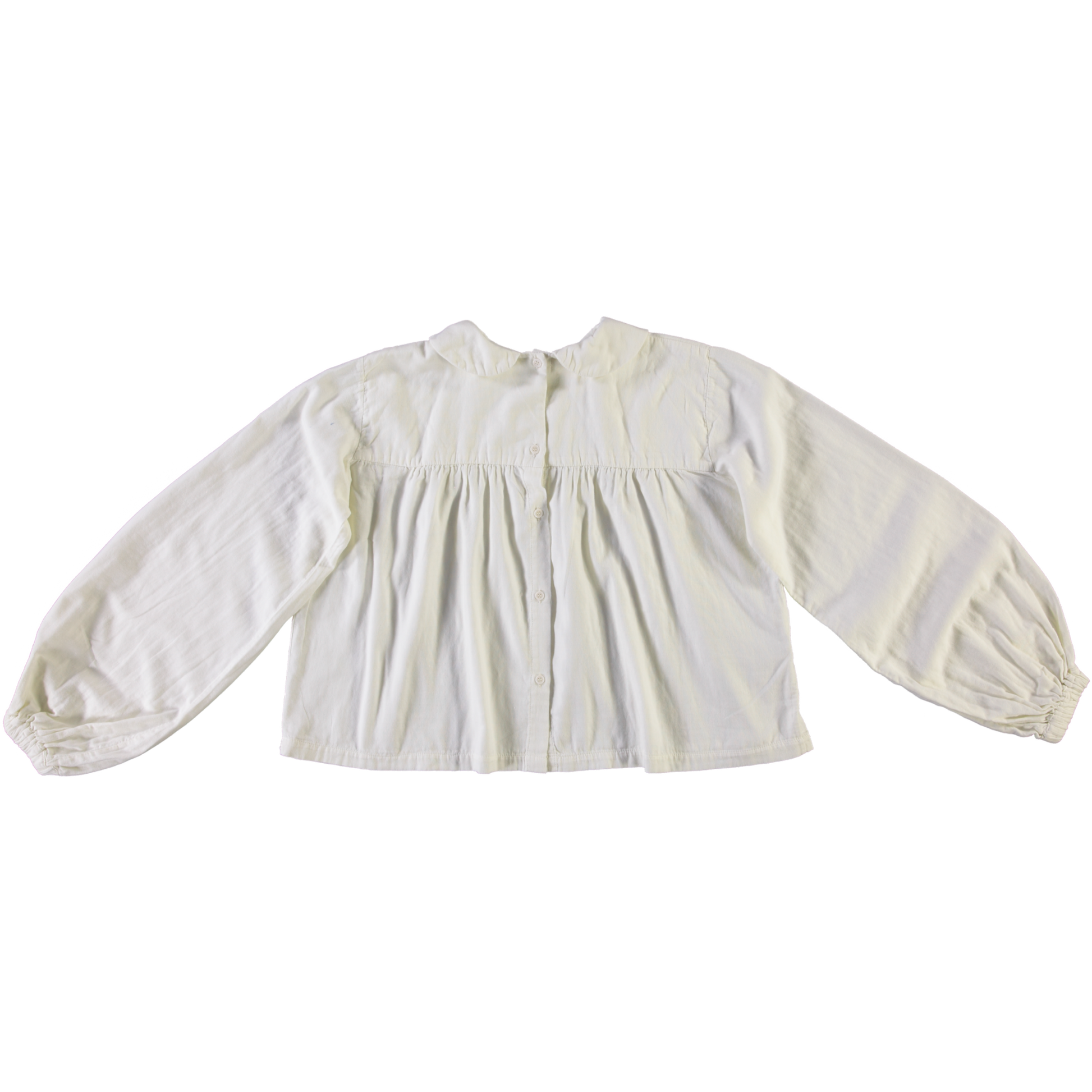 Blouse femme Amsonia en coton bio – Egret | Poudre Organic 5