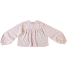 Blouse femme Amsonia en coton bio – Soft pink | Poudre Organic 4