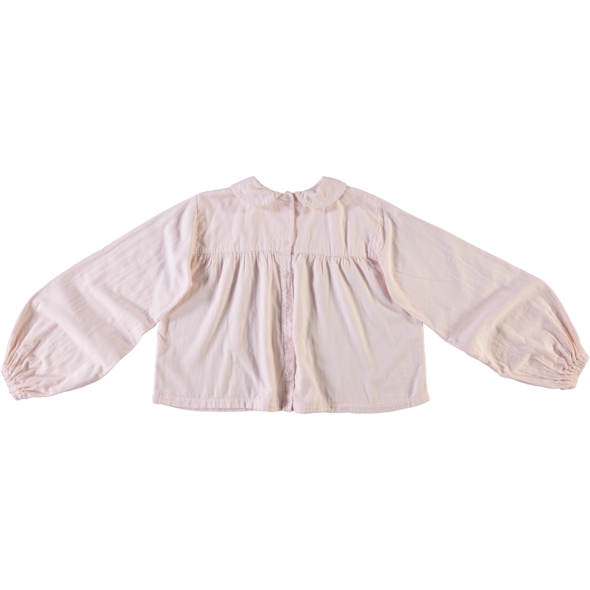 Blouse femme Amsonia en coton bio – Soft pink | Poudre Organic 4