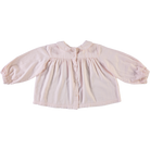 Blouse kids Amsonia en coton bio – Soft Pink | Poudre Organic 3