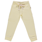 Pantalon kids Anicet en coton bio – Pastel yellow | Poudre Organic 1