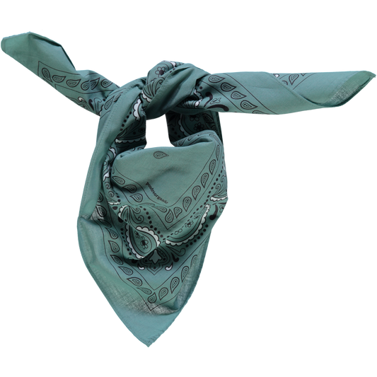 FOULARD BANDANA Motif bandana Deep Grass Green