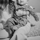 Legging bébé & kids Basilic en coton bio – Lavender gray | Poudre Organic 2