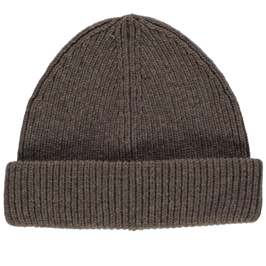 BONNET BEANIE LAINE ADULTE Brown Caribou