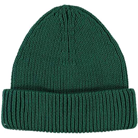 BONNET BEANIE COTON ADULTE Herbe verte