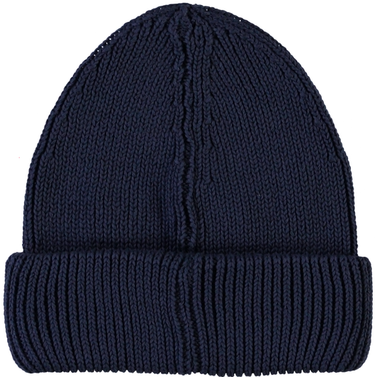 BONNET BEANIE COTON ADULTE Marine