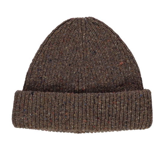 BONNET BEANIE LAINE ADULTE Speckled Brown