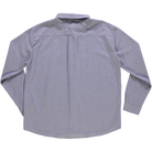 Chemise homme Camisa manches longues en coton bio – Flanelle bleu ciel | Poudre Organic 4