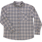 Chemise homme Camisa manches longues en coton bio – Flanelle Carreaux | Poudre Organic 1