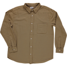 Chemise homme Camisa en gaze coton bio – Dull gold | Poudre Organic 1