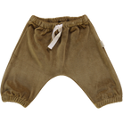 Pantalon kids Cannelle en velours coton bio – Dull gold | Poudre Organic 1