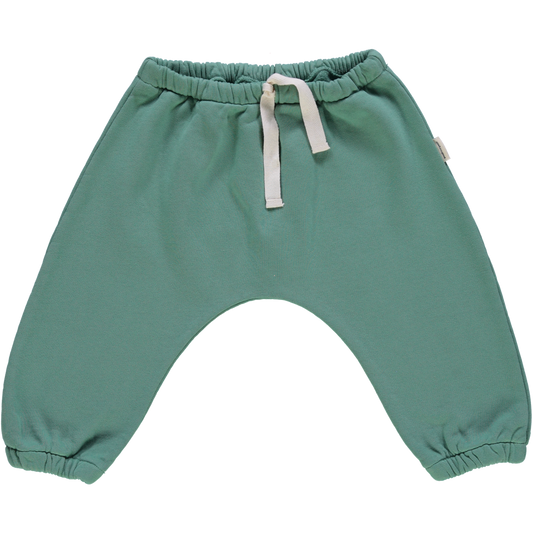 PANTALON CANNELLE MOLLETON Deep Grass Green