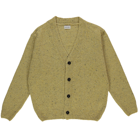 CARDIGAN AMMI LAINE ADULTE Speckled Yellow