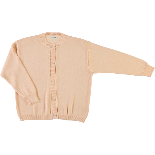 CARDIGAN PÉTALE COTON ADULTE Pêche Blanche