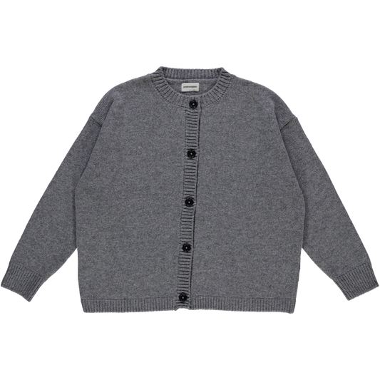 CARDIGAN PÉTALE LAINE ADULTE Gray Elephant