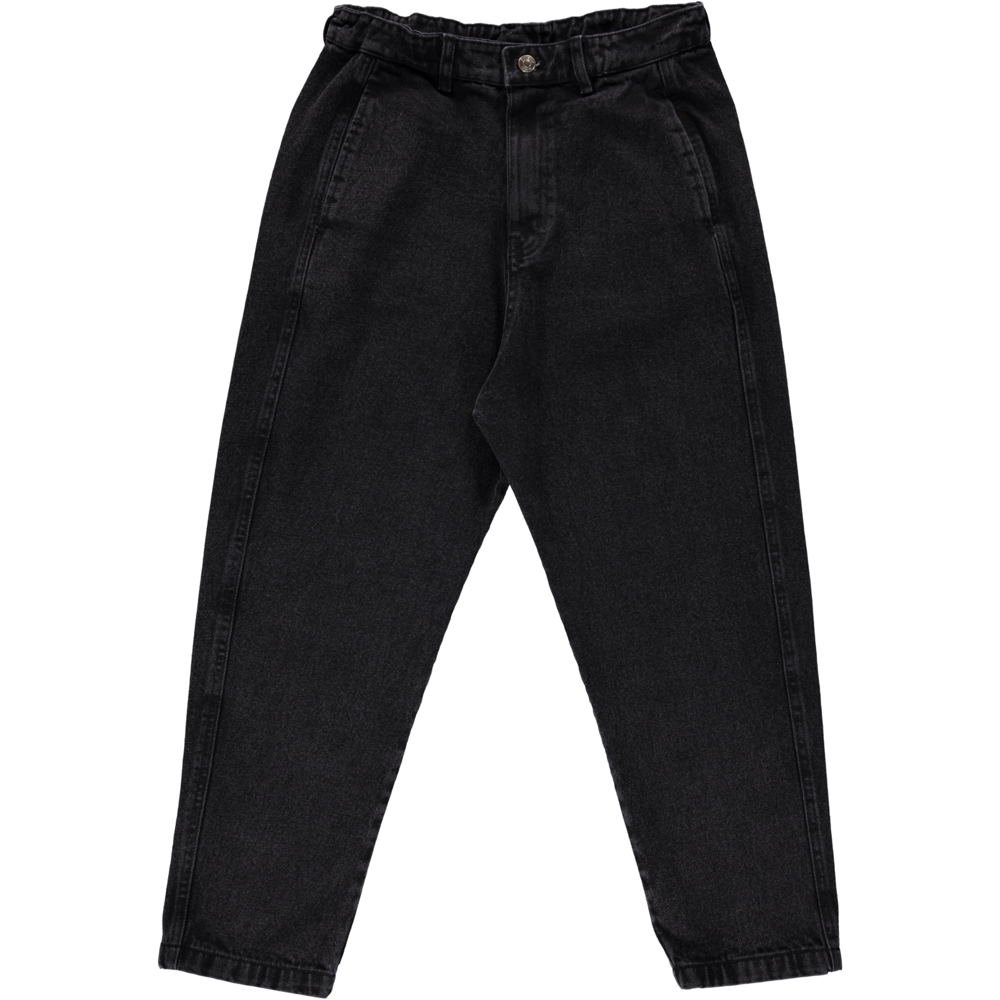 Pantalon adulte Long en coton bio – Denim noir | Poudre Organic 1