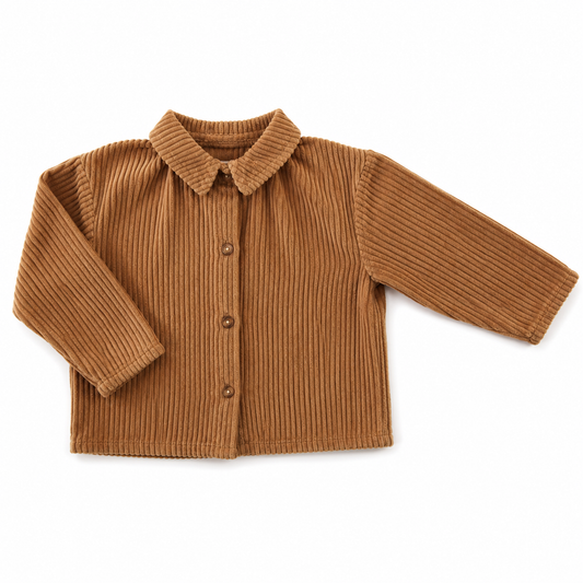 BLOUSE CASSIS VELOURS CÔTELÉ Breen