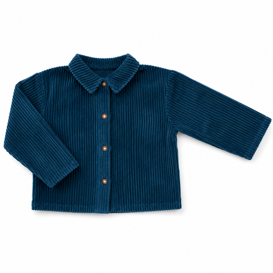 BLOUSE CASSIS VELOURS CÔTELÉ Dress Blues