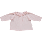 Blouse kids Charme en coton bio – Soft pink | Poudre Organic 1