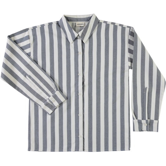 CHEMISE CAMELIA Denim Rayé Marine