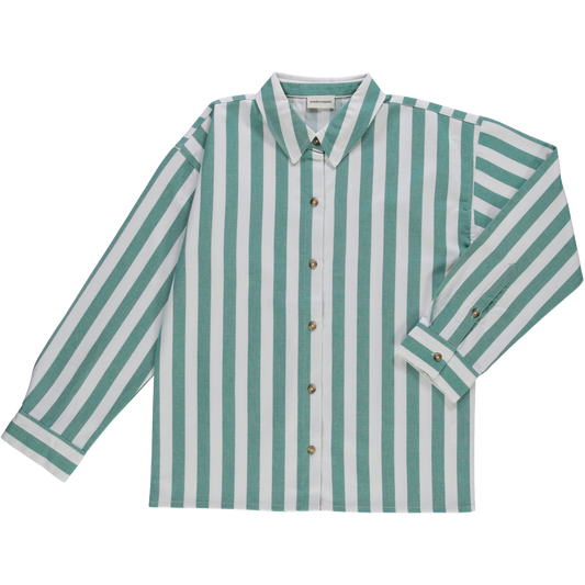 CHEMISE CAMELIA DENIM Rayures Vertes