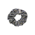 Chouchou kids & femme en coton bio – Fleuri vert bleu | Poudre Organic