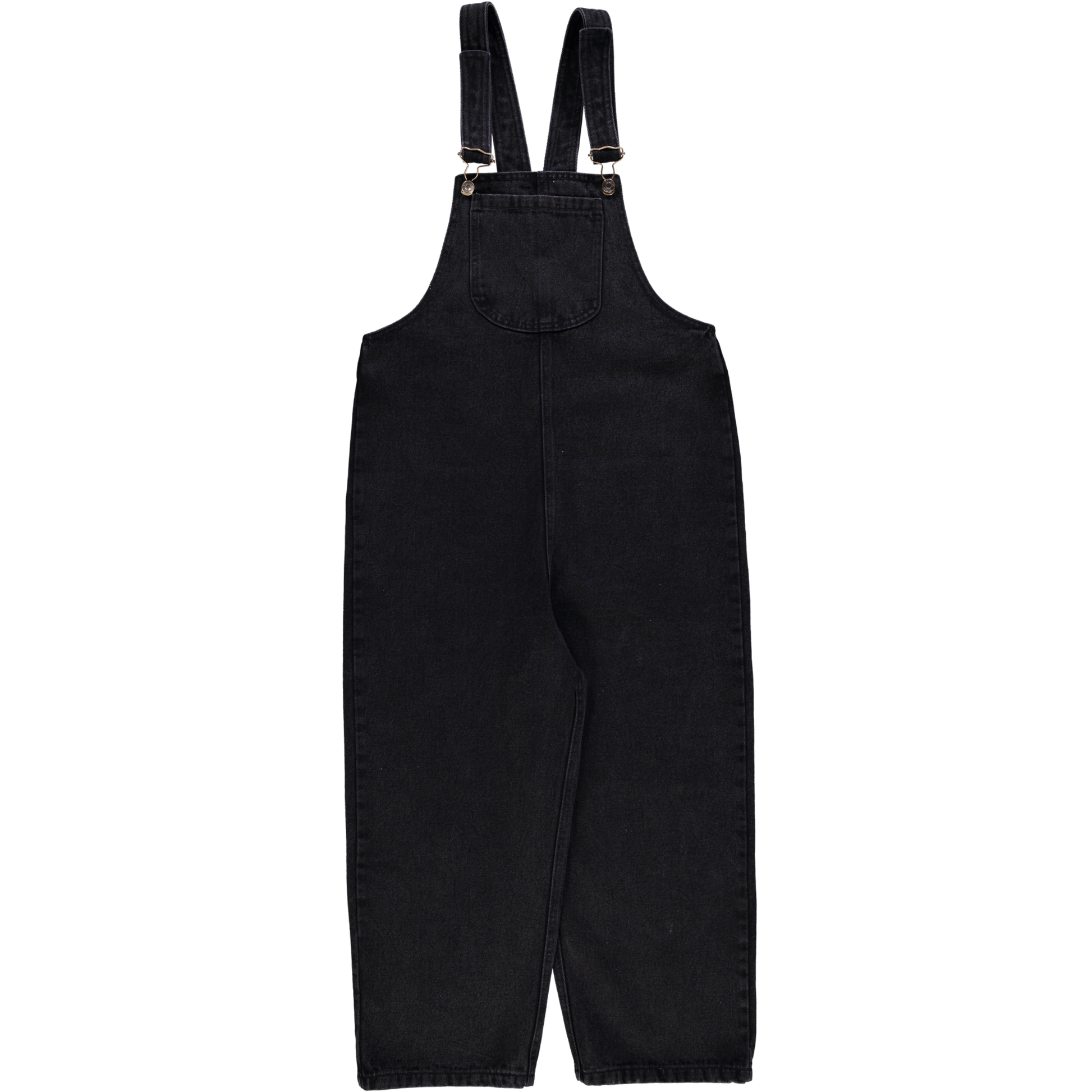 Salopette femme Ciste en coton bio – Denim noir | Poudre Organic 1