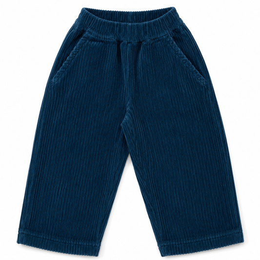 PANTALON COING VELOURS CÔTELÉ Dress Blues