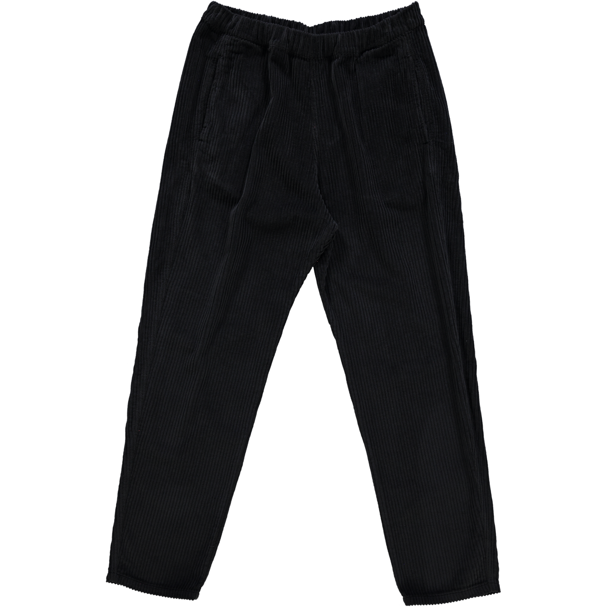 Pantalon adulte Coquelicot en velours côtelé coton bio – Pirate Black | Poudre Organic 1